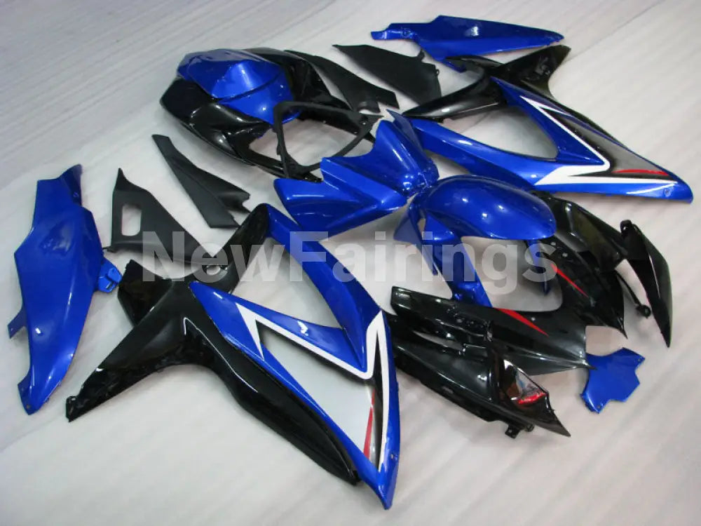 Blue and Black Factory Style - GSX-R600 08-10 Fairing Kit