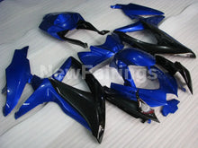 Charger l&#39;image dans la galerie, Blue and Black No decals - GSX-R600 08-10 Fairing Kit