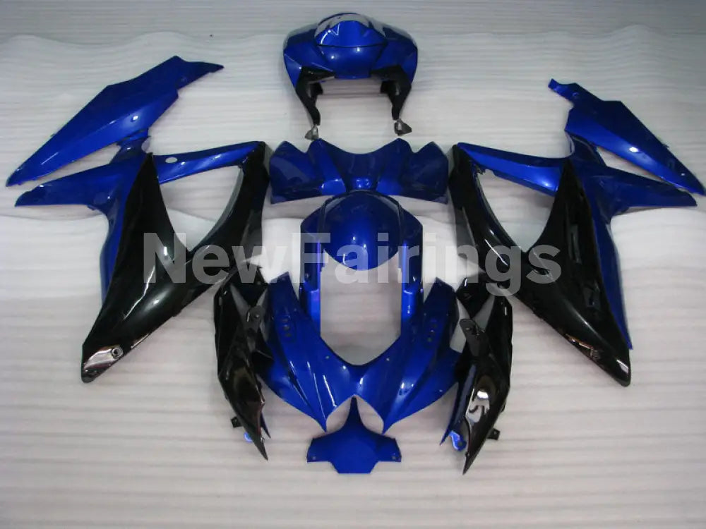 Blue and Black No decals - GSX-R750 08-10 Fairing Kit