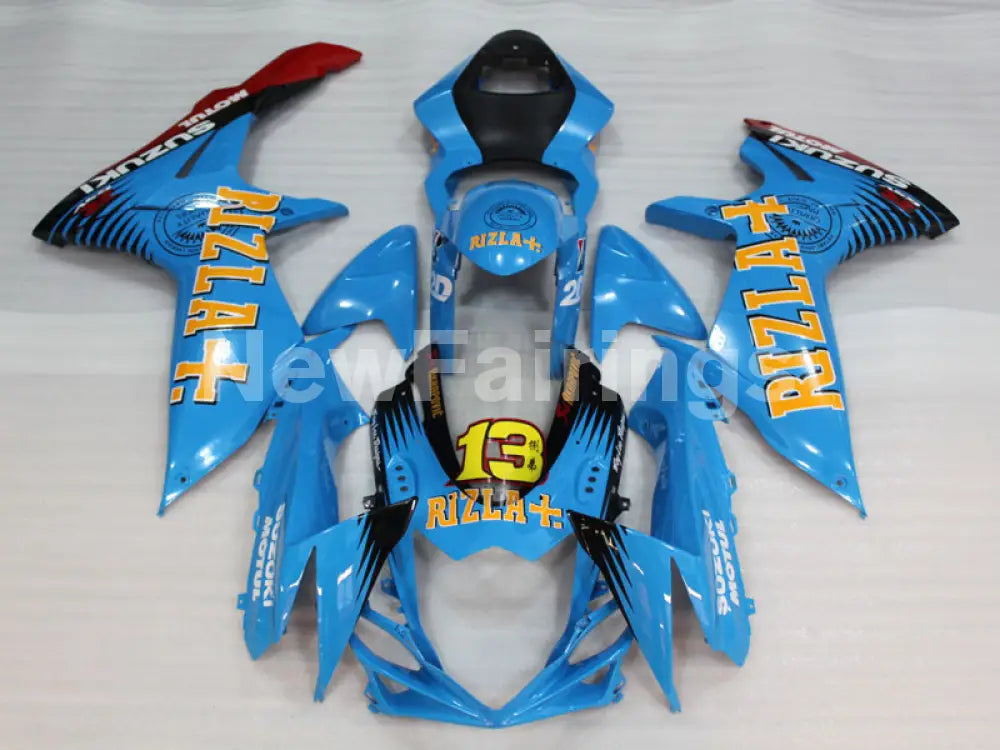 Blue and Black Red Rizla - GSX-R750 11-24 Fairing Kit