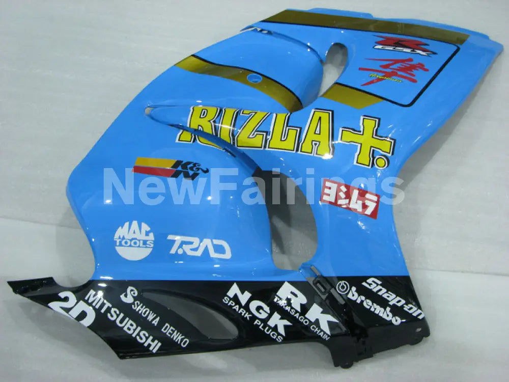 Blue and Black Rizla - GSX1300R Hayabusa 08-20 Fairing Kit