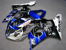 Charger l&#39;image dans la galerie, Blue and Black White Corona - GSX-R600 04-05 Fairing Kit -