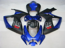 Charger l&#39;image dans la galerie, Blue and Matte Black Factory Style - GSX-R600 06-07 Fairing