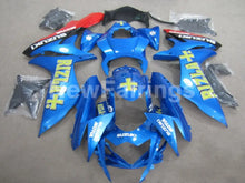 Charger l&#39;image dans la galerie, Blue and Red Black Rizla - GSX-R600 11-24 Fairing Kit