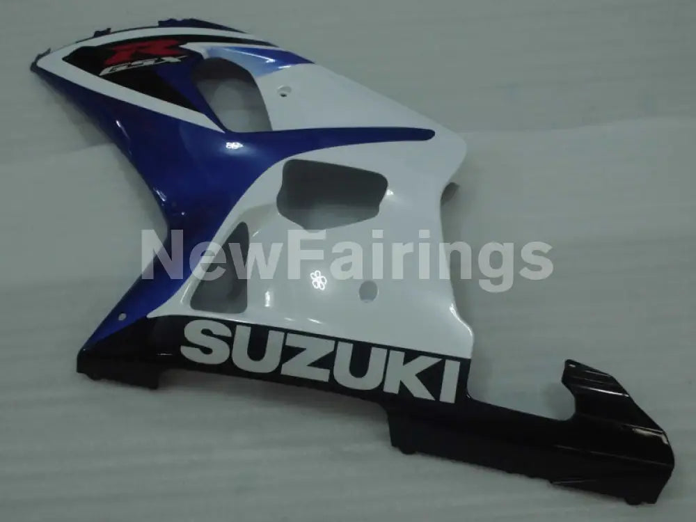 Blue and White Black Factory Style - GSX-R600 01-03 Fairing