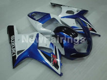 Charger l&#39;image dans la galerie, Blue and White Black Factory Style - GSX-R600 01-03 Fairing