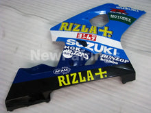 Charger l&#39;image dans la galerie, Blue and White Black Rizla - GSX-R750 04-05 Fairing Kit