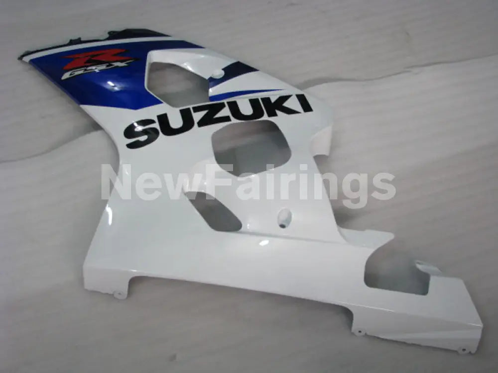 Blue and White Factory Style - GSX-R750 04-05 Fairing Kit