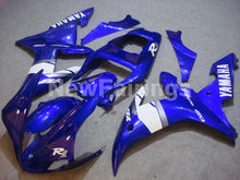 Charger l&#39;image dans la galerie, Blue and White Factory Style - YZF-R1 02-03 Fairing Kit