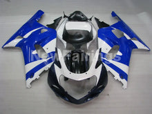 Charger l&#39;image dans la galerie, Blue and White No decals - GSX-R600 01-03 Fairing Kit -