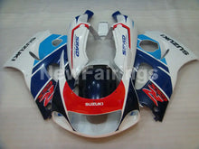 Charger l&#39;image dans la galerie, Blue and White Red Factory Style - GSX-R600 96-00 Fairing