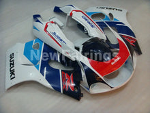 Charger l&#39;image dans la galerie, Blue and White Red Factory Style - GSX-R750 96-99 Fairing