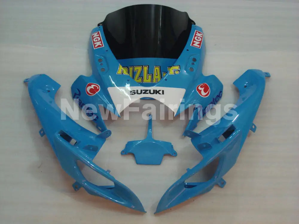 Blue and White Rizla - GSX-R600 06-07 Fairing Kit