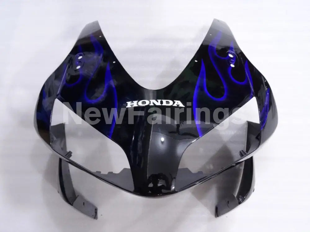 Blue and Black Flame - CBR600RR 03-04 Fairing Kit - Vehicles