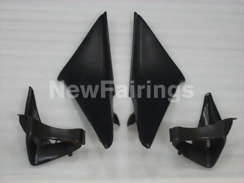 Blue and Black Flame - CBR600RR 03-04 Fairing Kit - Vehicles