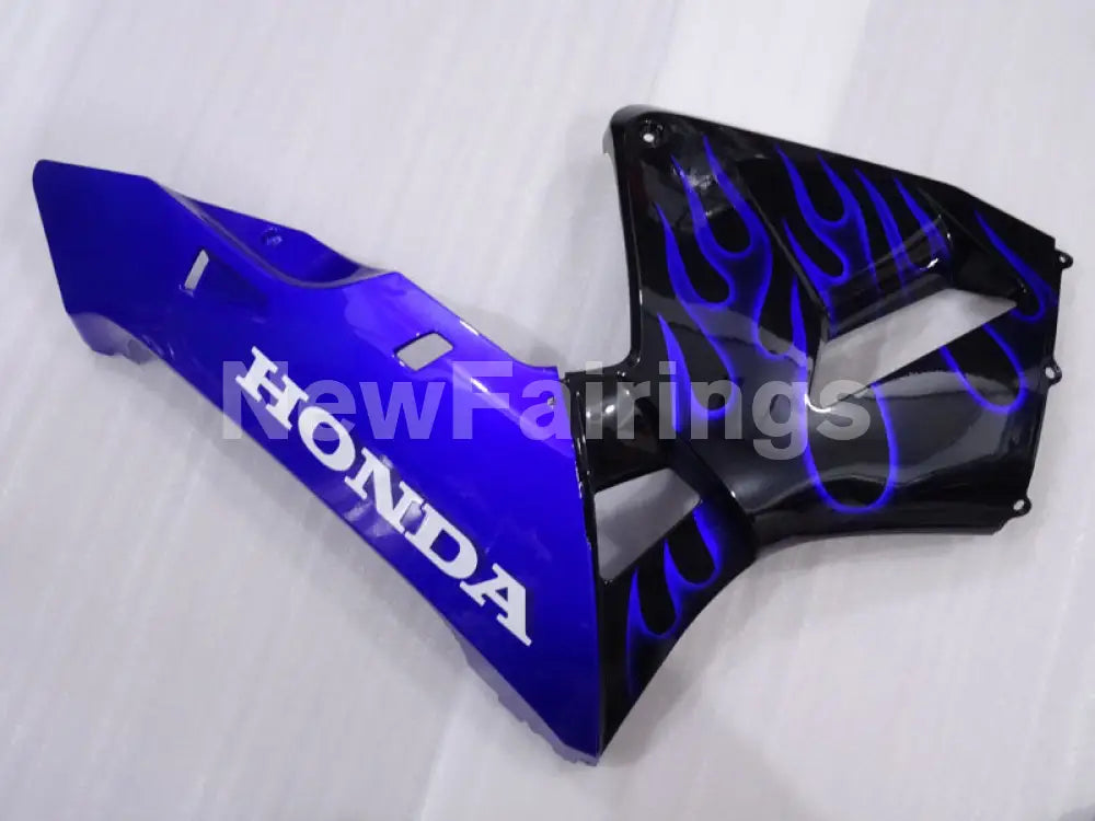 Blue and Black Flame - CBR600RR 03-04 Fairing Kit - Vehicles