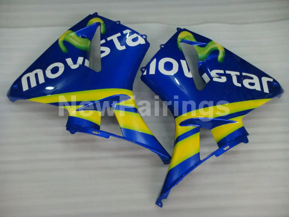 Blue and Green Movistar - CBR600RR 05-06 Fairing Kit -