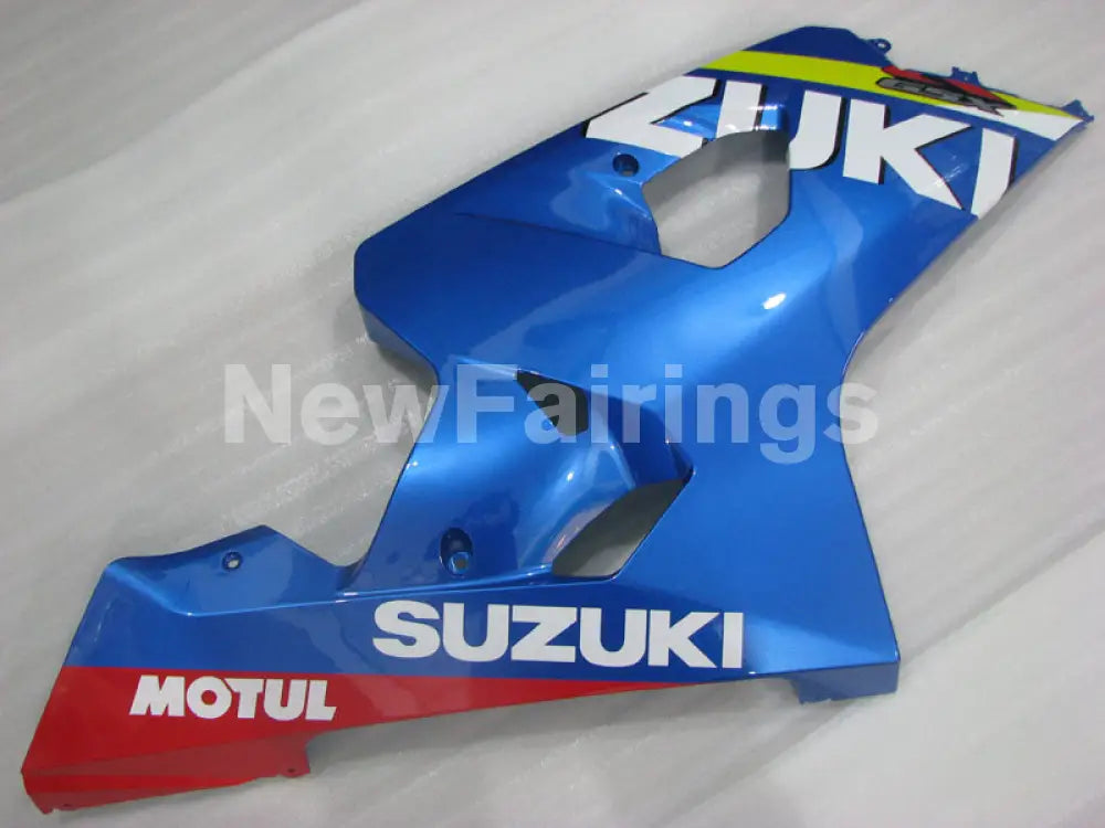 Blue and Red MOTUL - GSX-R750 04-05 Fairing Kit Vehicles &