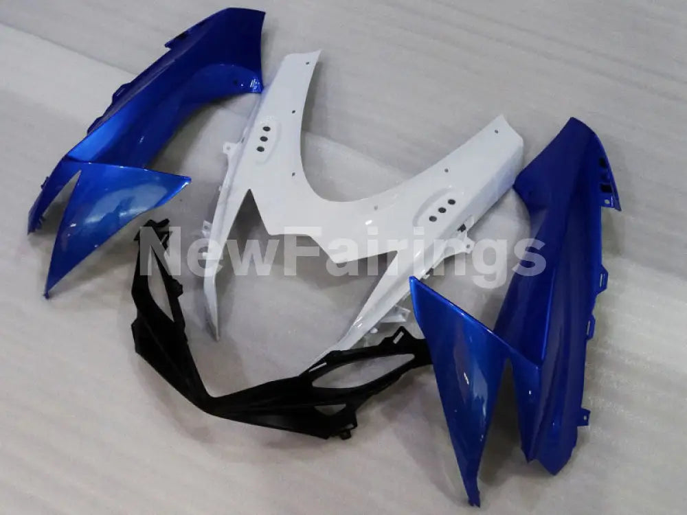 Blue and White Black Factory Style - GSX-R600 11-24 Fairing