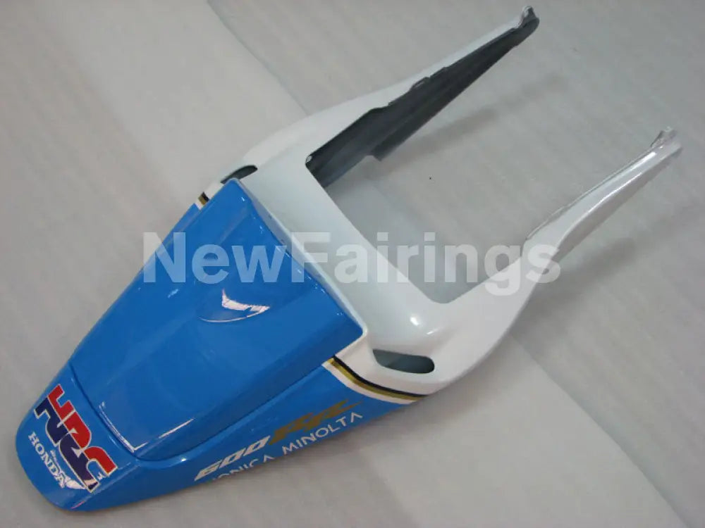 Blue White and Black Konica Minolta - CBR600RR 03-04 Fairing