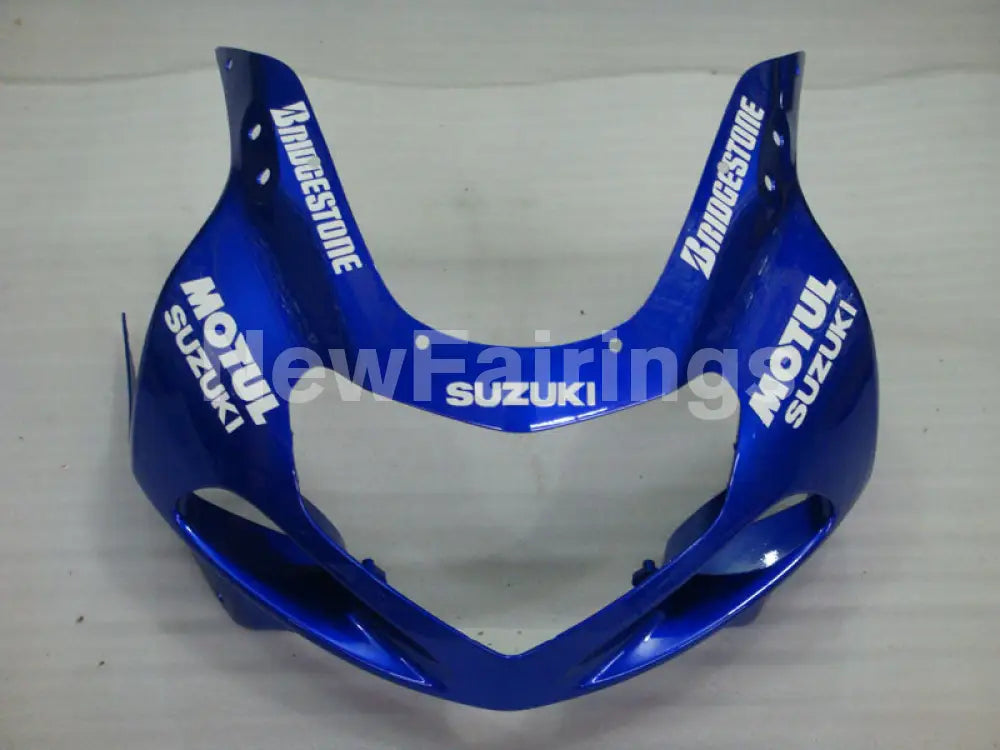 Blue and White Black MOTUL - GSX-R600 01-03 Fairing Kit -