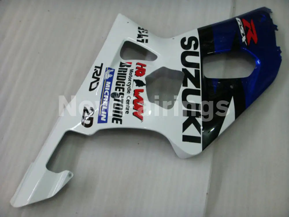 Blue and White Black MOTUL - GSX-R750 00-03 Fairing Kit