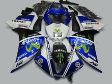 Charger l&#39;image dans la galerie, Blue White Black Movistar - YZF-R1 12-14 Fairing Kit