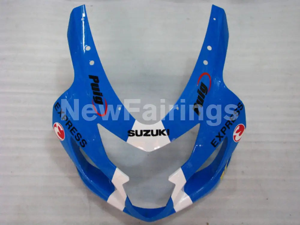 Blue and White Black Rizla - GSX-R600 04-05 Fairing Kit -