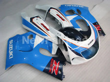 Charger l&#39;image dans la galerie, Blue White Factory Style - GSX-R600 96-00 Fairing Kit -