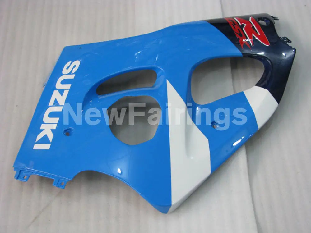 Blue White Factory Style - GSX-R600 96-00 Fairing Kit -