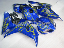 Charger l&#39;image dans la galerie, Blue and Yellow Flame - CBR1000RR 06-07 Fairing Kit -