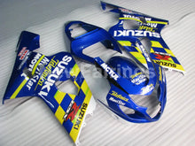 Charger l&#39;image dans la galerie, Blue and Yellow Movistar - GSX-R600 04-05 Fairing Kit -