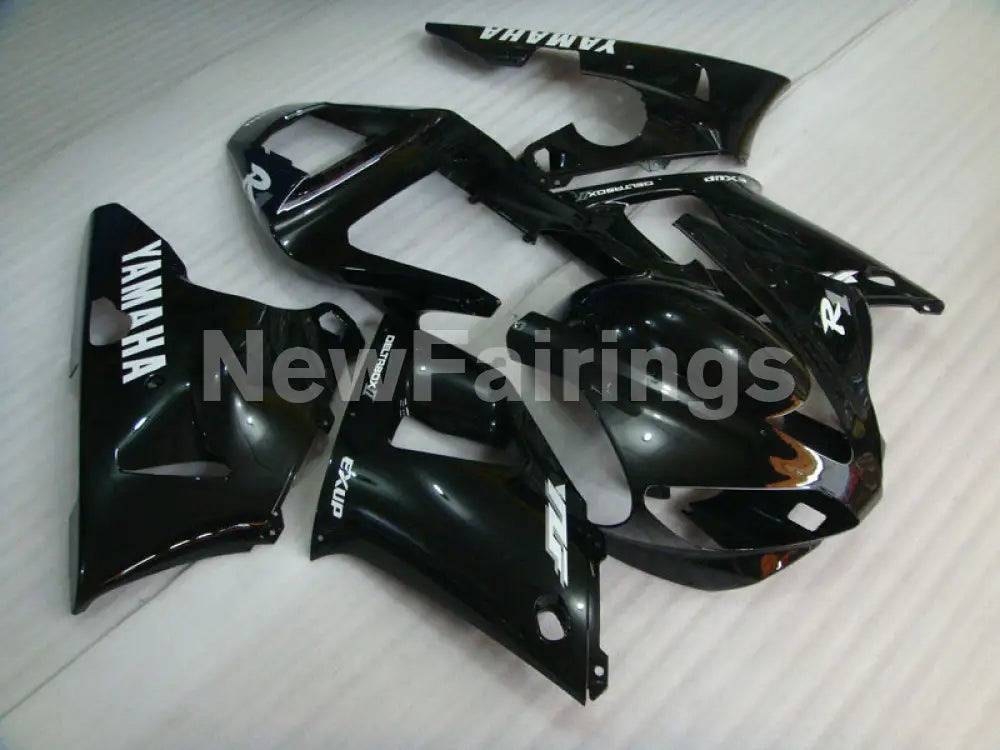 Glossy Black Factory Style - YZF-R1 00-01 Fairing Kit