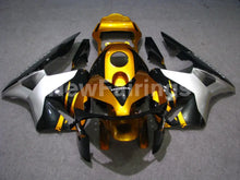 Charger l&#39;image dans la galerie, Gold and Black Factory Style - CBR600RR 03-04 Fairing Kit -