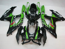 Charger l&#39;image dans la galerie, Green and Black Factory Style - GSX-R750 08-10 Fairing Kit