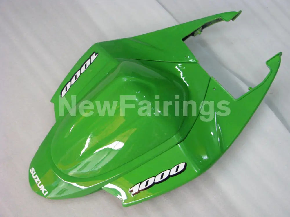 Green and Black Flame - GSX - R1000 05 - 06 Fairing Kit