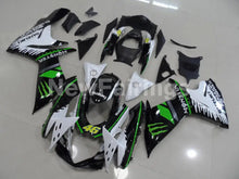 Charger l&#39;image dans la galerie, Green and Black White Monster - GSX-R600 11-24 Fairing Kit