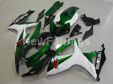 Charger l&#39;image dans la galerie, Green and White Black Factory Style - GSX-R600 06-07