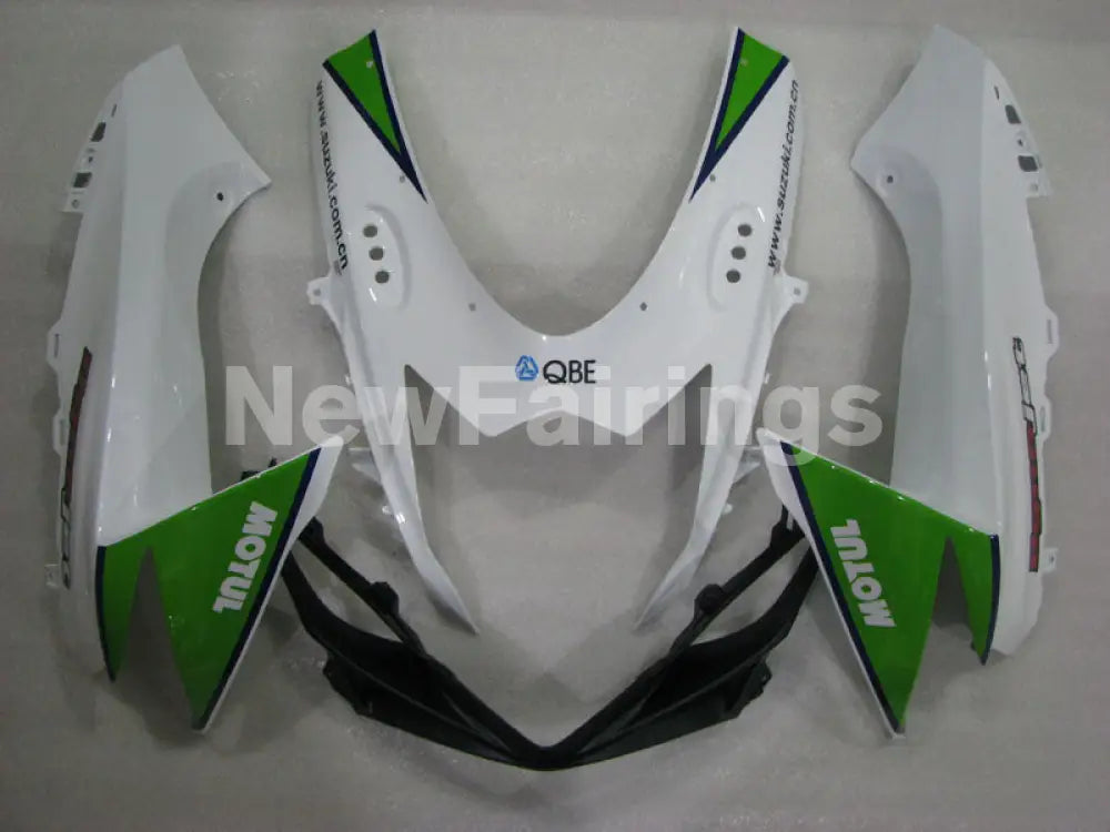 Green and White MOTUL - GSX-R750 11-24 Fairing Kit Vehicles