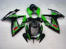 Charger l&#39;image dans la galerie, Green and Black Factory Style - GSX-R750 06-07 Fairing Kit