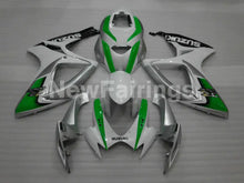 Charger l&#39;image dans la galerie, Green and White Silver Factory Style - GSX-R750 06-07