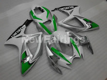 Charger l&#39;image dans la galerie, Green and White Silver Factory Style - GSX-R750 06-07