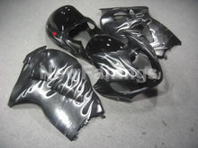 Charger l&#39;image dans la galerie, Grey and Silver Flame - GSX1300R Hayabusa 99-07 Fairing Kit