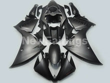 Charger l&#39;image dans la galerie, Matte Black black decals Factory Style - YZF-R1 09-11