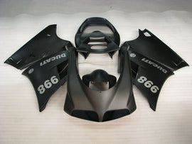 Matte Black Factory Style - Ducati 998 96-02 Fairing Kit