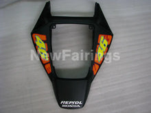 Charger l&#39;image dans la galerie, Matte Black and Orange Rossi- CBR1000RR 04-05 Fairing Kit -