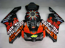 Charger l&#39;image dans la galerie, Matte Black and Orange Rossi- CBR1000RR 04-05 Fairing Kit -