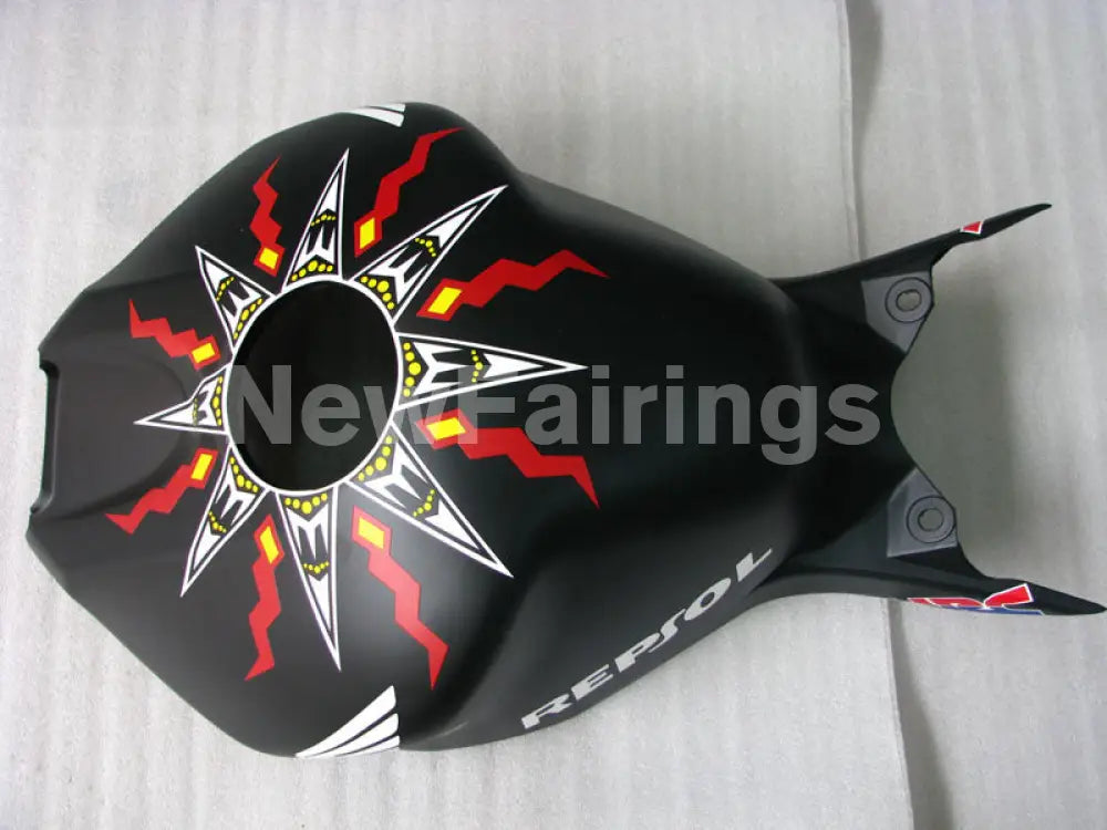 Matte Black and Orange Rossi- CBR1000RR 04-05 Fairing Kit -