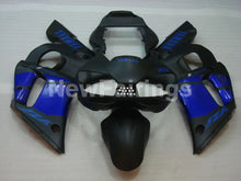 Charger l&#39;image dans la galerie, Matte Black with Blue Decals Factory Style - YZF-R6 98-02 Fairing Kit Vehicles &amp; Parts &gt; Vehicle Parts &amp; Accessories &gt;