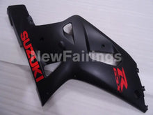 Charger l&#39;image dans la galerie, Matte Black with Red Decals Factory Style - GSX-R600 01-03